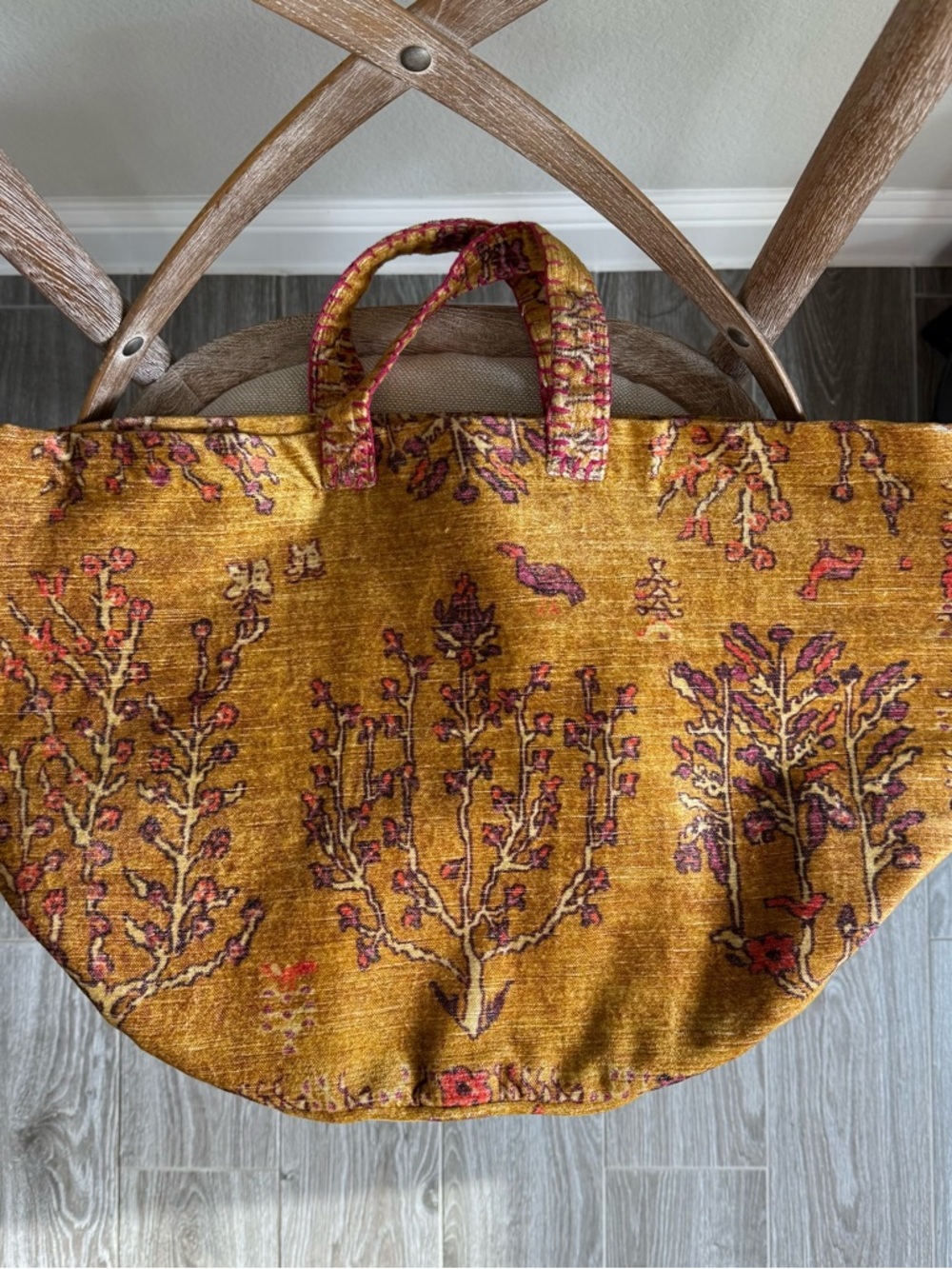 Anthropologie Minerva Printed Basket - Picture 6 of 8